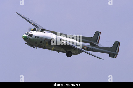 Nord Noratlas transportieren französische Luftwaffe Coventry Flughafen Airshow ausziehen Stockfoto