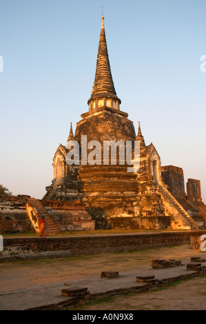 Wat Phra Si Sanphet Ayutthaya Tempel Thailand Stockfoto