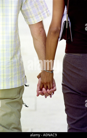 Hand in Hand Stockfoto