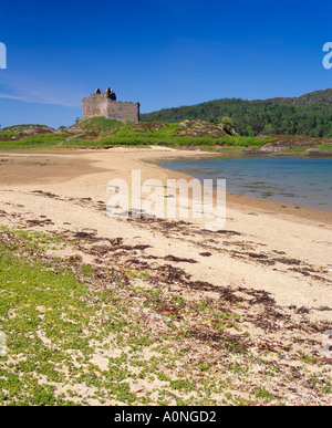 Schottland, Highland, Lochaber, Moidart, Castle Tioram Stockfoto