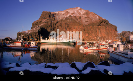 Heimaey Westmännerinseln Island Stockfoto