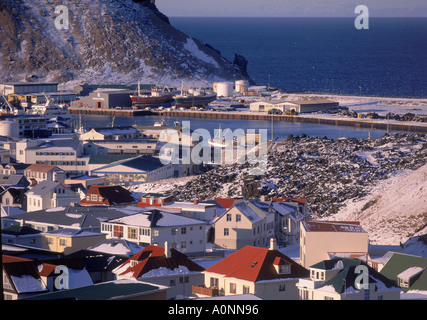 Heimaey Westmännerinseln Island Stockfoto