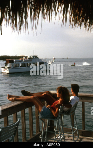 Key West Florida Laid Back Stockfoto