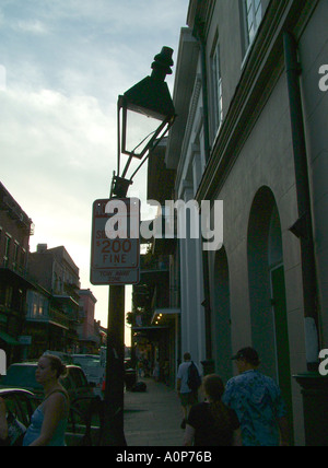 Bau Detail French Quarter in New Orleans Louisiana USA Stockfoto