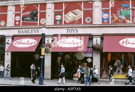 Hamleys Spielwarenladen Regent Street West End London England UK Europe Stockfoto