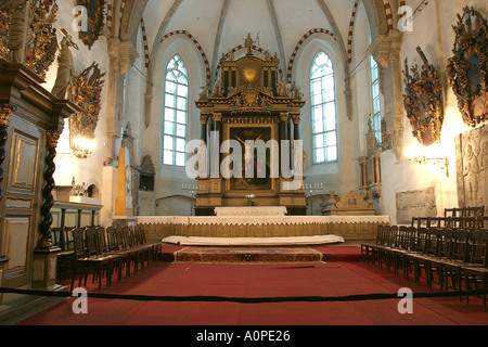 Die Cathedral of St Mary die Jungfrau oder Dom Kirche Toomkirk in Tallinn Estland Stockfoto