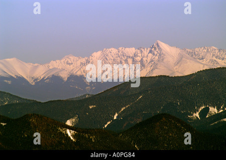 Mt Krivan in Hohe Tatra Nationalpark Slowakei Stockfoto