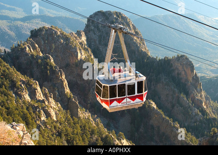 Sandia Peak Tram Auto in Albuquerque New Mexico USA Stockfoto