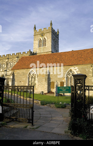 Wootten Wawen Dorf Pfarrkirche von St. peter die älteste Kirche in Warwickshire neben Wootten Hall sächsischen Midlands Geschichte histor Stockfoto