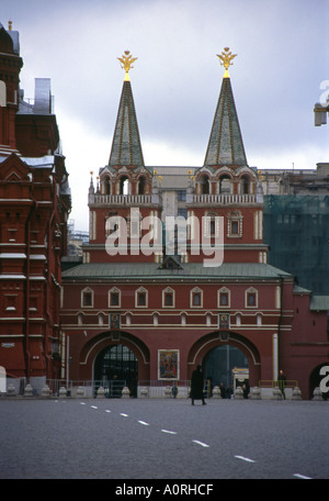 Auferstehung iberische Gate Roter Platz Moskau Russland Russische Föderation Eurasien Stockfoto