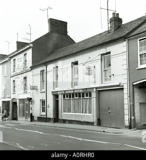 White Horse Hotel, Ivybridge in der Nähe von Plymoth Devon, 1974 England, Vereinigtes Königreich Großbritannien in 6 x 6 Stockfoto