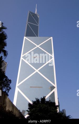 Dh-Bank von China CENTRAL HONGKONG Glas Turm Hochhaus Gebäude corporate neue Architektur Gebäude Asien Stockfoto