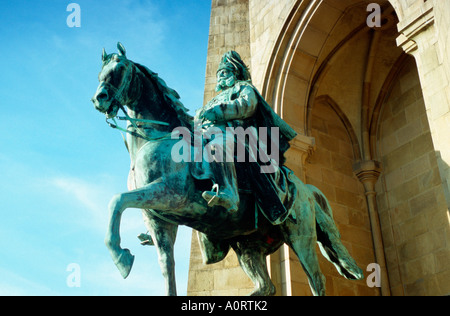 Denkmal von Kaiser Wilhelm / Kaiser-Wilhelm-Denkmal Stockfoto