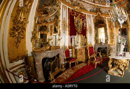 Schloss Linderhof Stockfoto