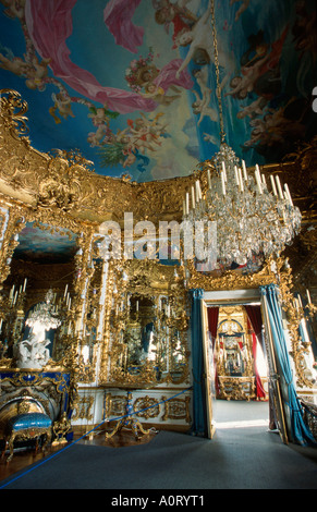 Schloss Linderhof Stockfoto