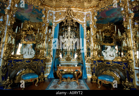 Schloss Linderhof Stockfoto