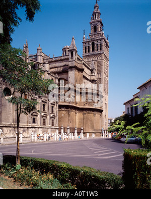 Dom / Sevilla / Kathedrale Stockfoto