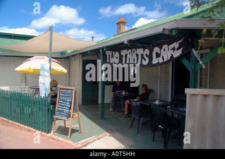 Zwei Torten Café in die historische Stadt von Northampton Western Australien Nein Herr oder PR Stockfoto