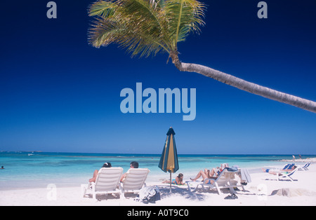 WEST INDIES Antigua Long Bay Stockfoto