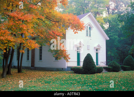 Funks Grove Church in der Nähe von Bloomington, Illinois Stockfoto