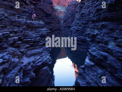 Joffre Gorge, Karijini National Park, Australien Stockfoto