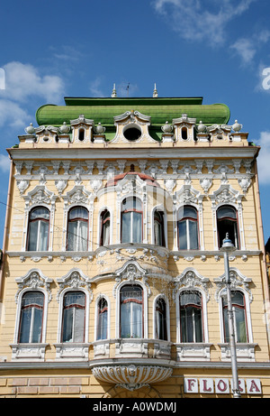 Gebäude Tirgu Mures Rumänien Stockfoto