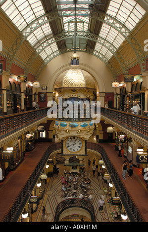 Königin Victoria, Mall, Sydney, New South Wales, Australien Stockfoto