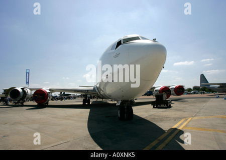 United States Navy Boeing E6B Quecksilber TACAMO RIAT 2005 RAF Fairford Gloucestershire England UK Stockfoto