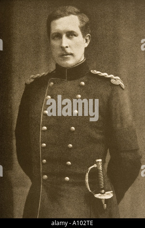 Albert I. von Belgien, 1875 - 1934. Von einem Foto von boute von Brüssel Stockfoto