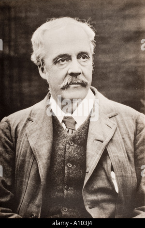 Arthur James Balfour, 1 Graf von Balfour, 1848 - 1930. Konservative Premierminister von Großbritannien. Stockfoto