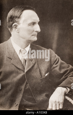 Sir Edward Grey, Viscount Grau von Falloden, 1862 - 1933. Britischer Politiker und Ornithologen. Stockfoto