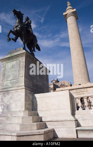 Mount Vernon Kulturbezirk, Baltimore Stockfoto