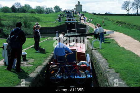 Foxton Schlösser Market Harborough Leicestershire, England Stockfoto