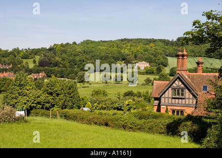 Thames Valley in der Nähe von Hambleden Dorf - Buckinghamshire Stockfoto