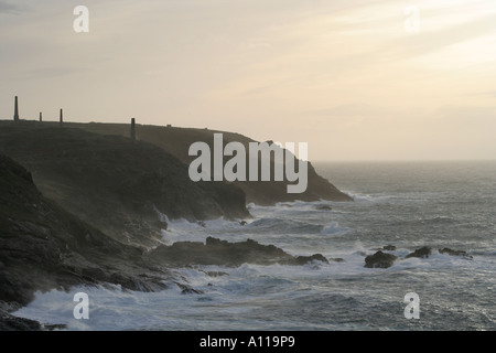 Alten Kornisches Zinn-Minen, Bottalack. Stockfoto