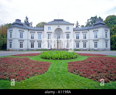 Myslewicki Palast in Warschau Lazienki-Park Stockfoto