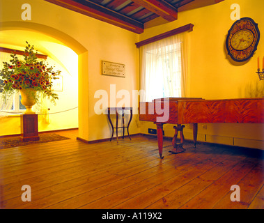 Interieur von Frédéric Geburtshaus Zelazowa Wola Polen Stockfoto