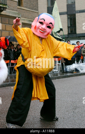 Chinesisches Neujahrsfest in Cambridge, England. Stockfoto