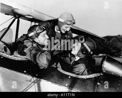 Pilote Jahr 1938 Regisseur Victor Fleming Clark Gable Myrna Loy Spencer Tracy zu testen Stockfoto