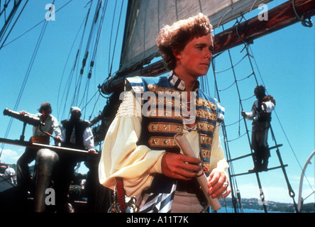 Piraten Film Baujahr 1982 Regisseur Ken Annakin Christopher Atkins anhand der Operette von Gilbert und Sullivan Stockfoto