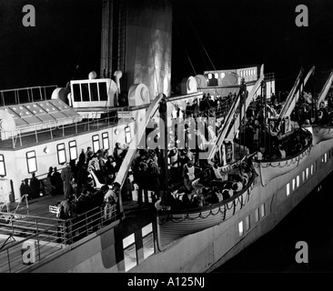 A Night To Remember Jahr 1958 Direktor Roy Baker Stockfoto