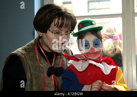 Rosenmontag Karneval Düsseldorf, Deutschland Stockfoto