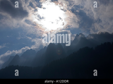 Österreich Alpen Dachstein Mt im Salzkammergut Stockfoto