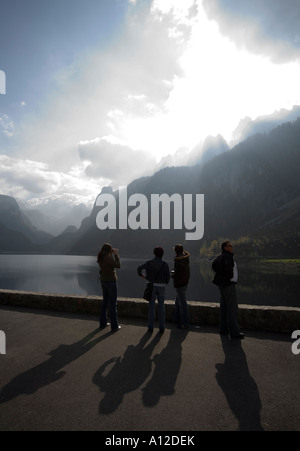 Österreich Alpen Dachstein Mt im Salzkammergut Stockfoto