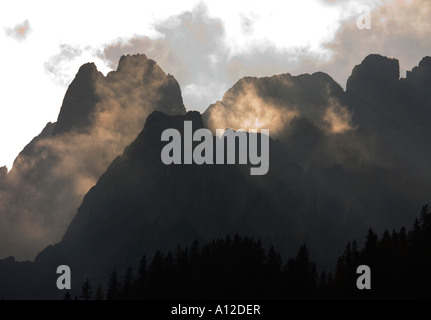 Österreich Alpen Dachstein Mt im Salzkammergut Stockfoto