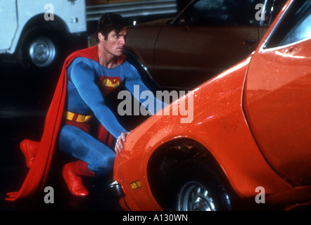 Superman IV Jahr 1987 Direktor Sidney Furie Christopher Reeve Grundlage s Jerry Siegel und Joe Shuster s Comic-strip Stockfoto