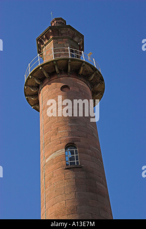 Der Pharos oder oberen Leuchtturm (1840), entworfen von Ducimus Burton, Pharos Street, Fleetwood, Lancashire, England Stockfoto