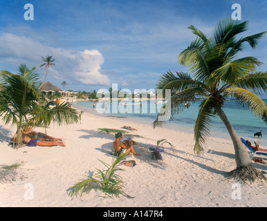 Akumal beach Quintana Roo Yucatan Mexiko Stockfoto