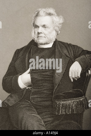 John angell James, 1785 - 1859. Englisch nonkonformistische Geistliche und Schriftsteller. Stockfoto