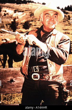 Bonanza Jahr 1959 1973 Lorne Greene Stockfoto